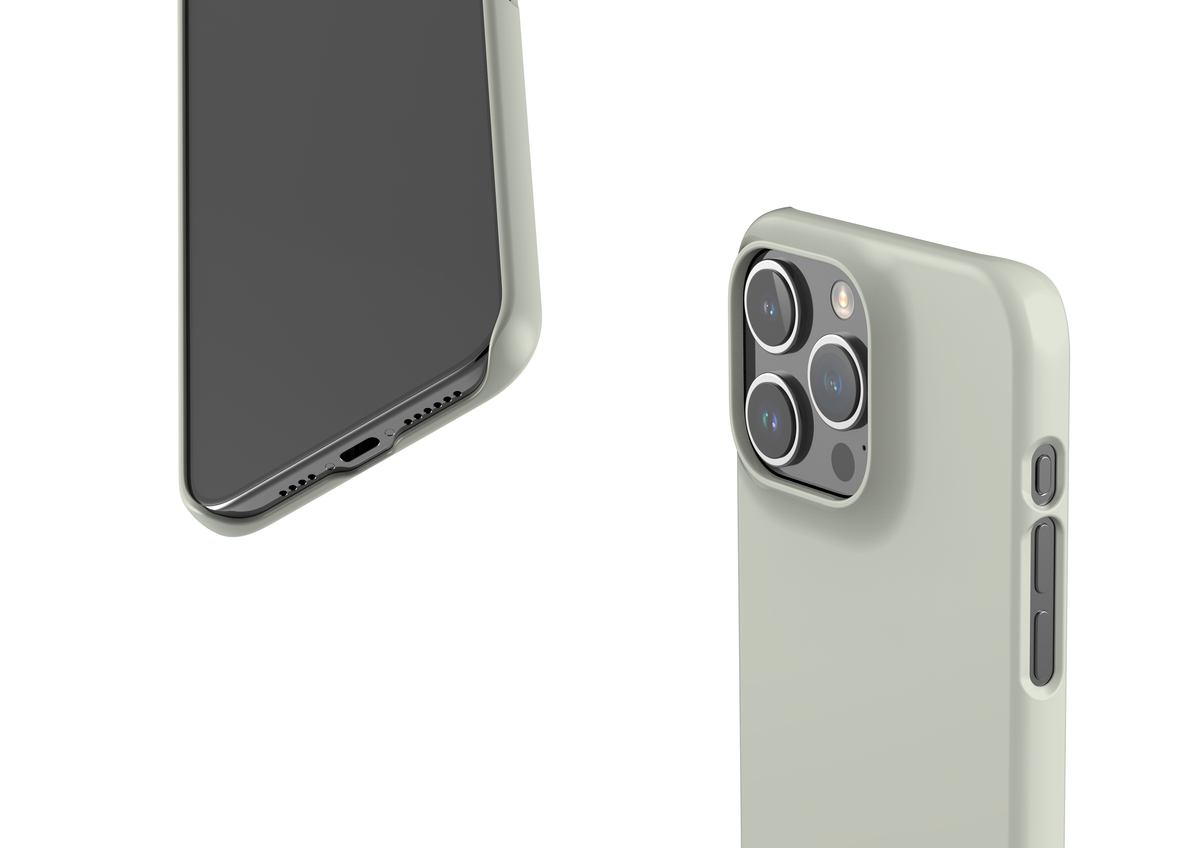 Frosty White Snap Case in Gloss - iPhone 15 Series