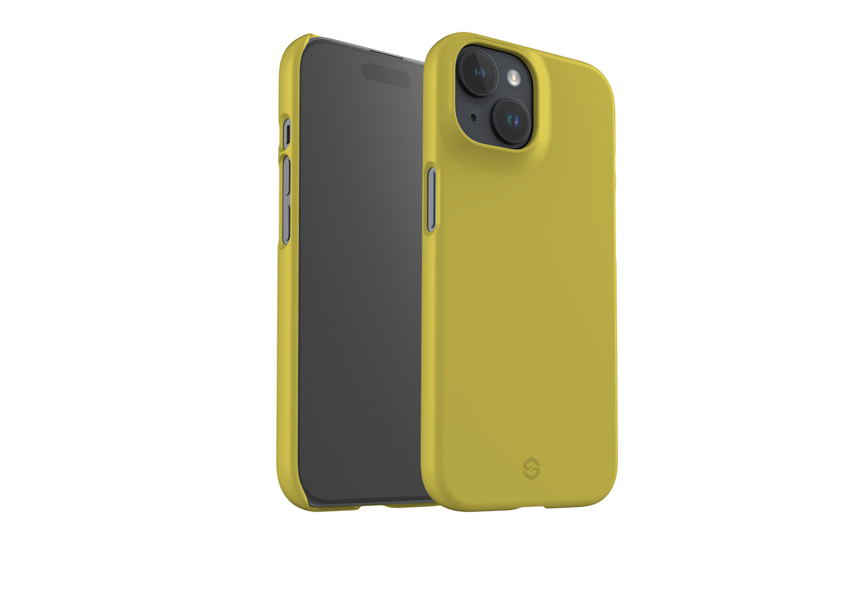 Mellow Yellow Snap Case in Gloss - iPhone 15 Series
