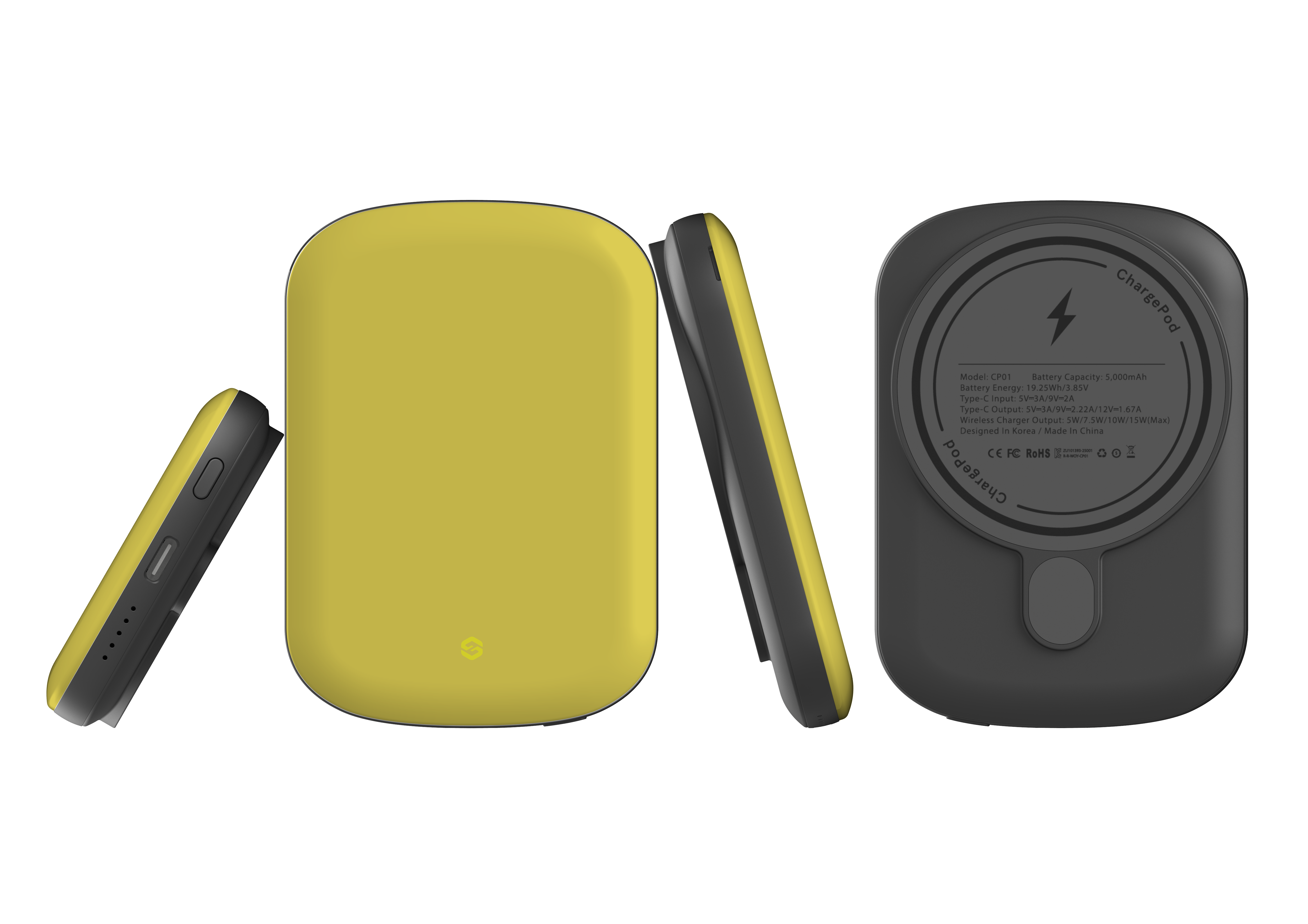 Mellow Yellow MagSafe Power Bank