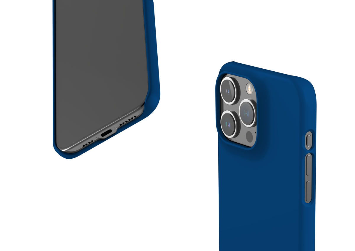 Blissful Blue Snap Case in Gloss - iPhone 15 Series
