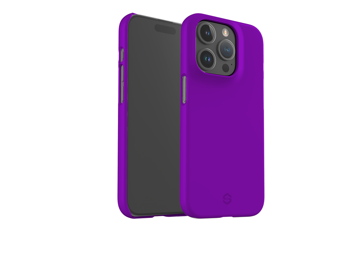 Vivid Violet Snap Case in Gloss - iPhone 15 Series