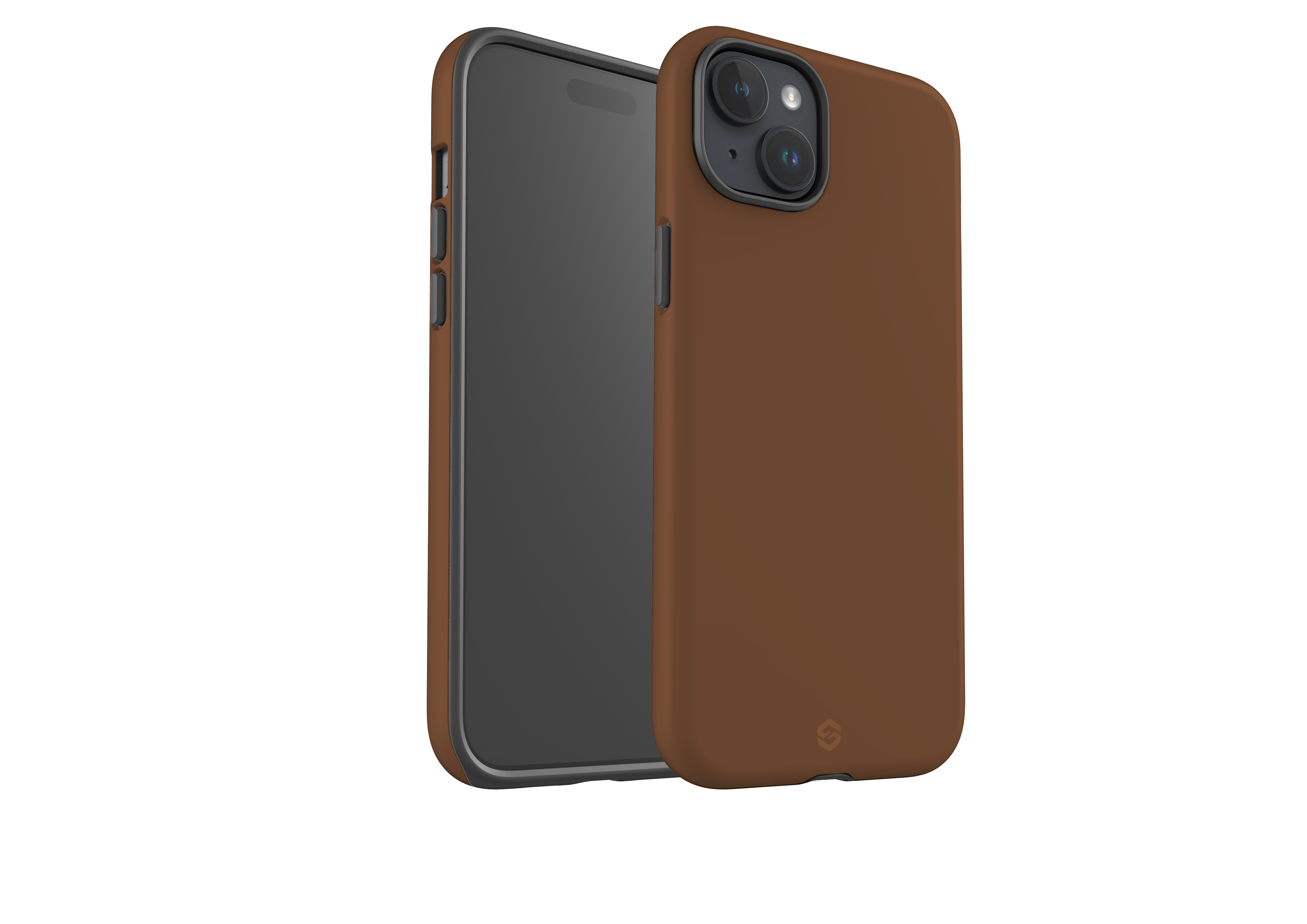 Basic Brown Case - iPhone 15 Series