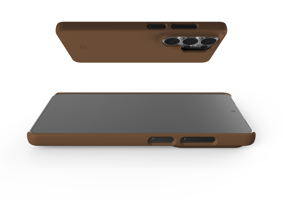 Basic Brown Snap Case in Gloss - Samsung Galaxy S26 Series