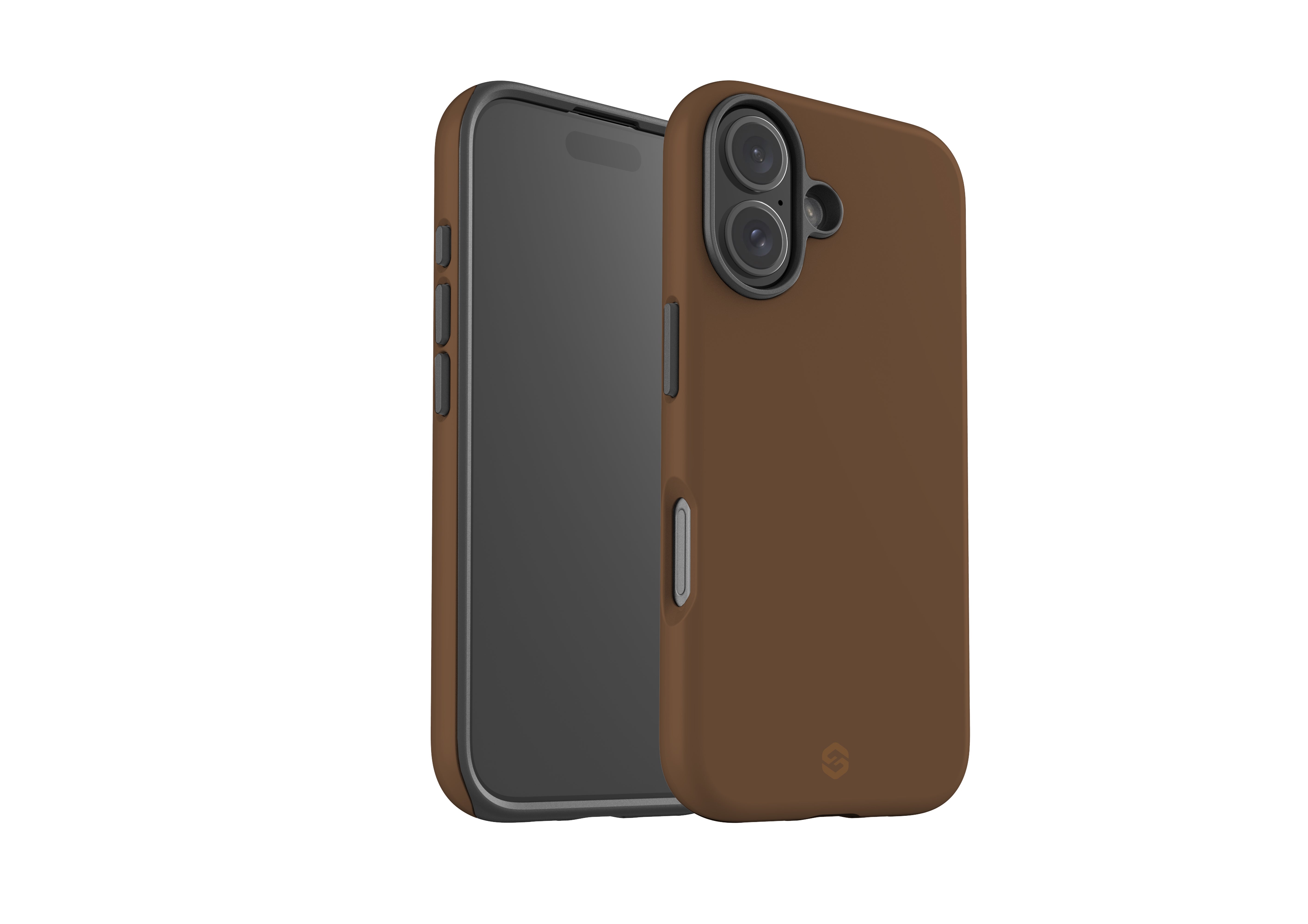 Basic Brown Case - iPhone 16 Series