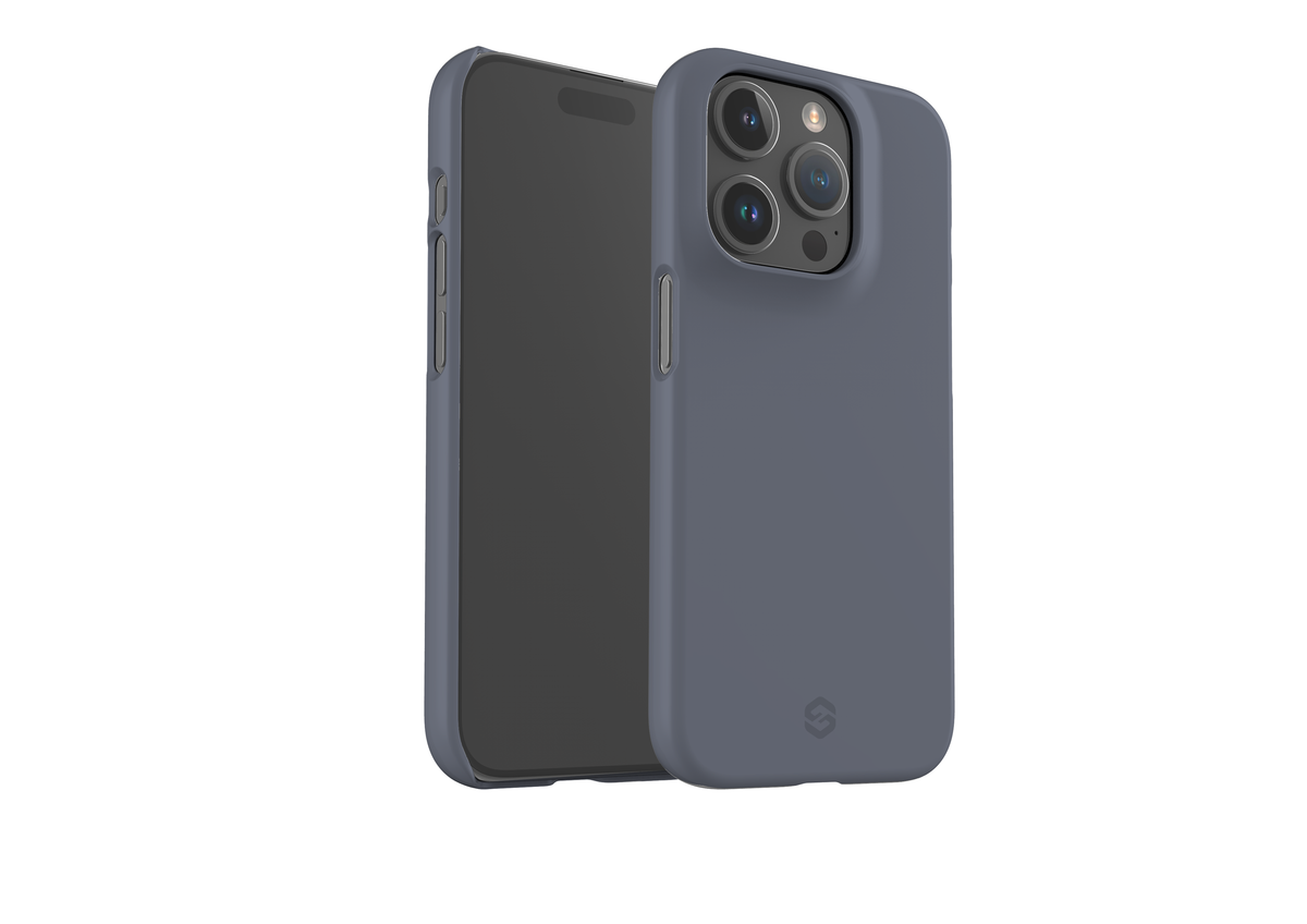 Stormy Grey Snap Case in Gloss - iPhone 15 Series
