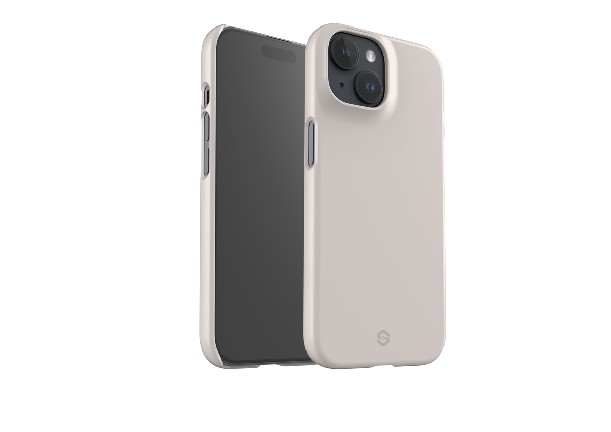 Frosty White Snap Case in Gloss - iPhone 15 Series