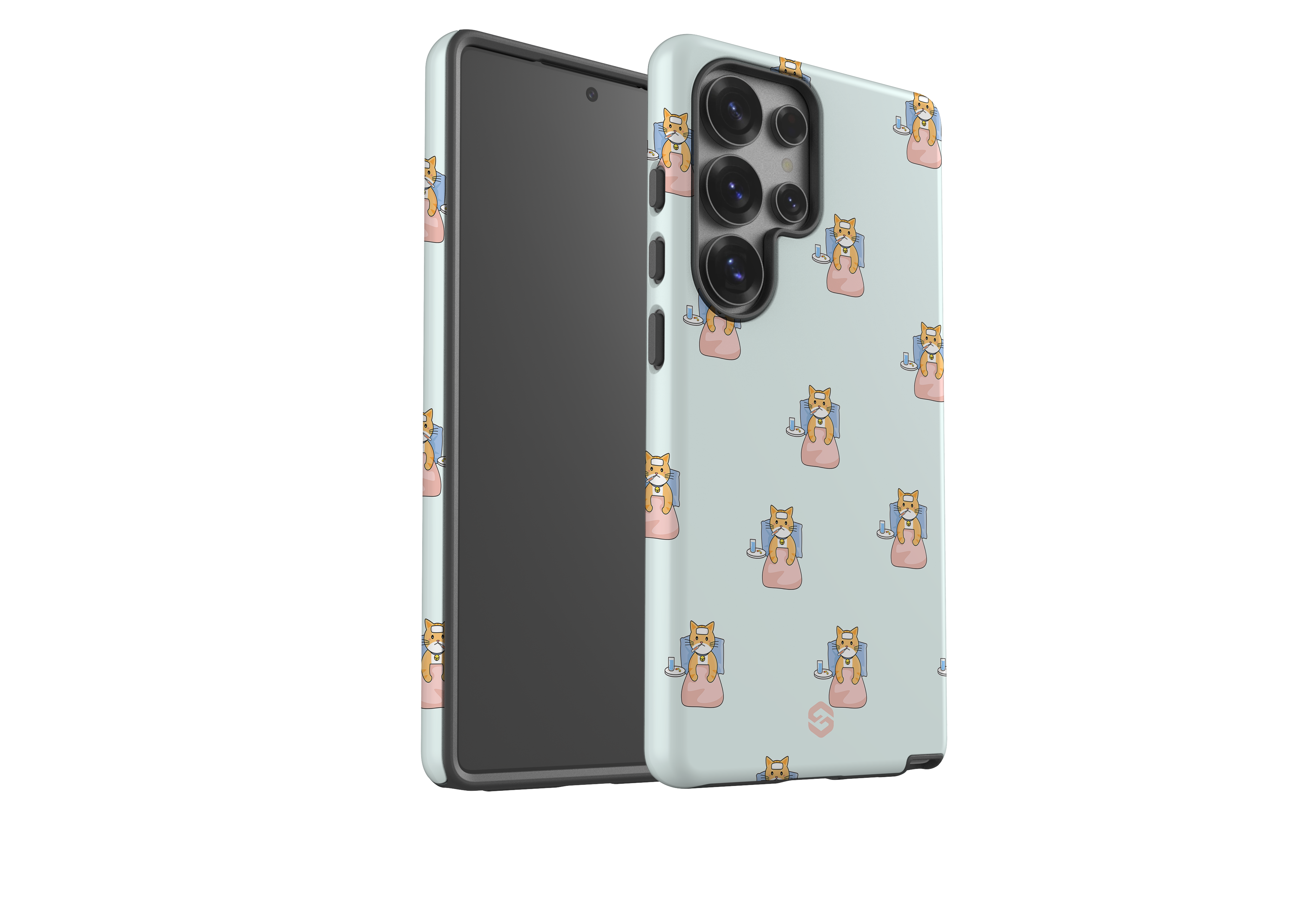 Cozy Cat Case - Samsung Galaxy S25 Series