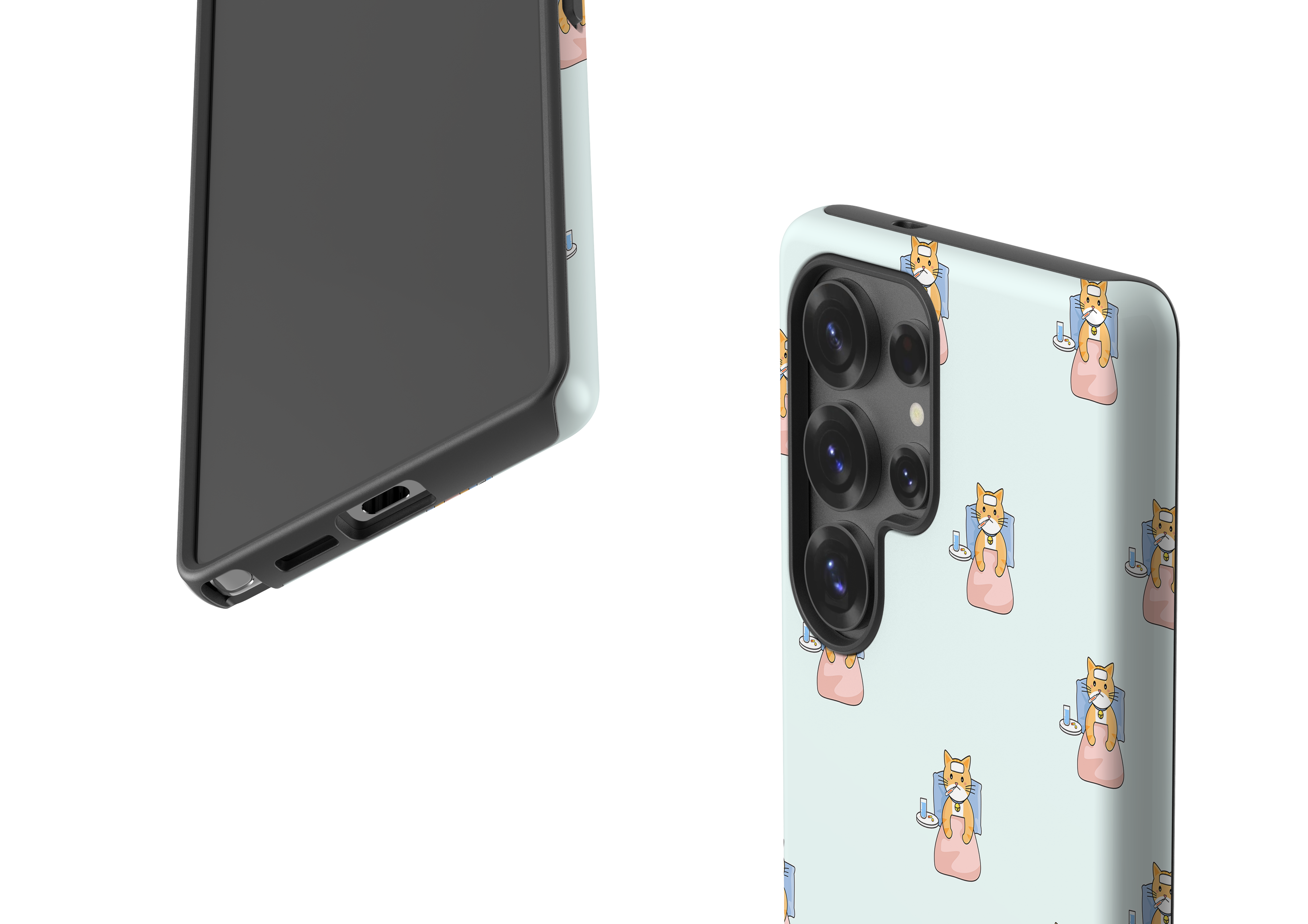 Cozy Cat Case - Samsung Galaxy S25 Series