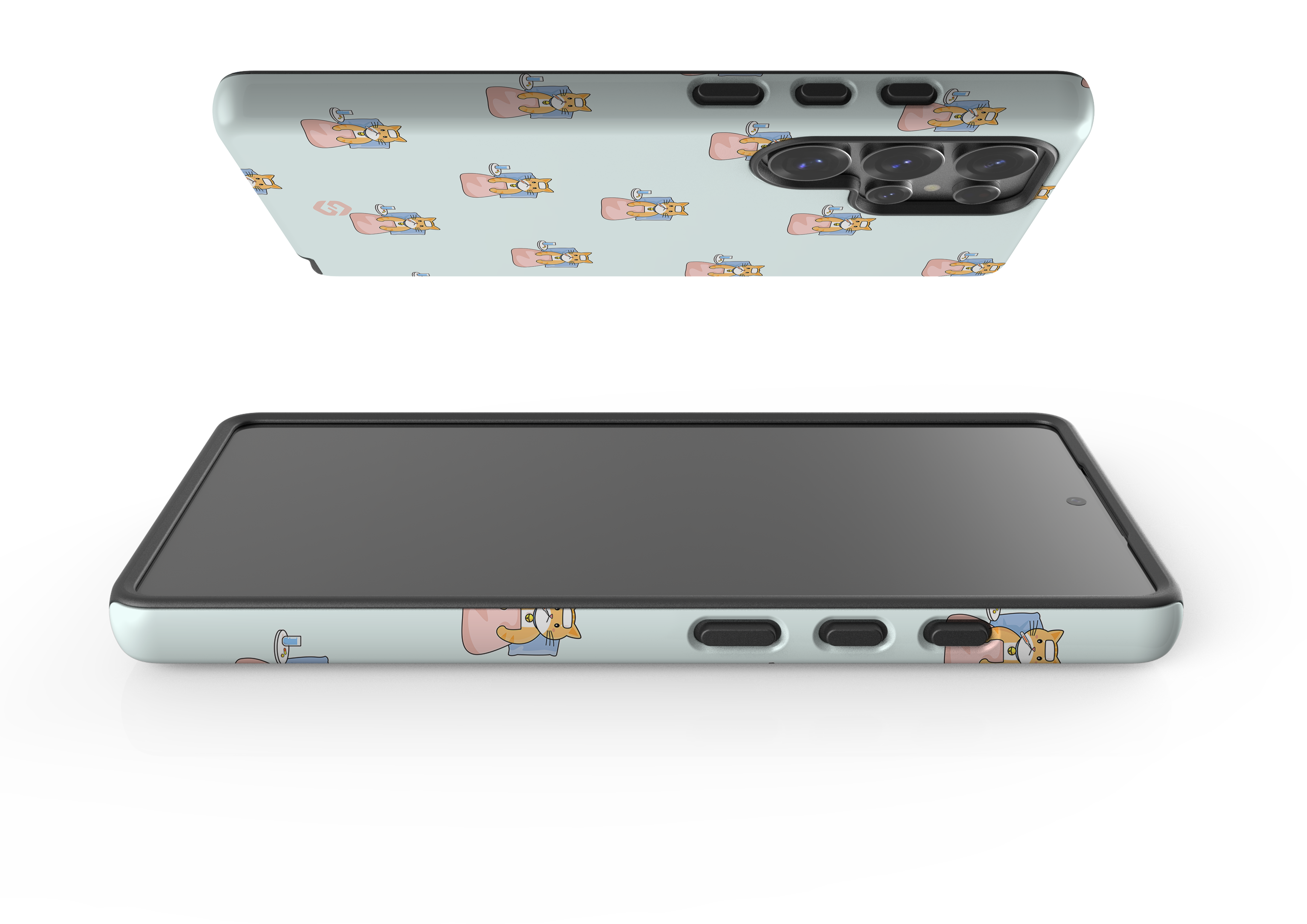 Cozy Cat Case - Samsung Galaxy S25 Series