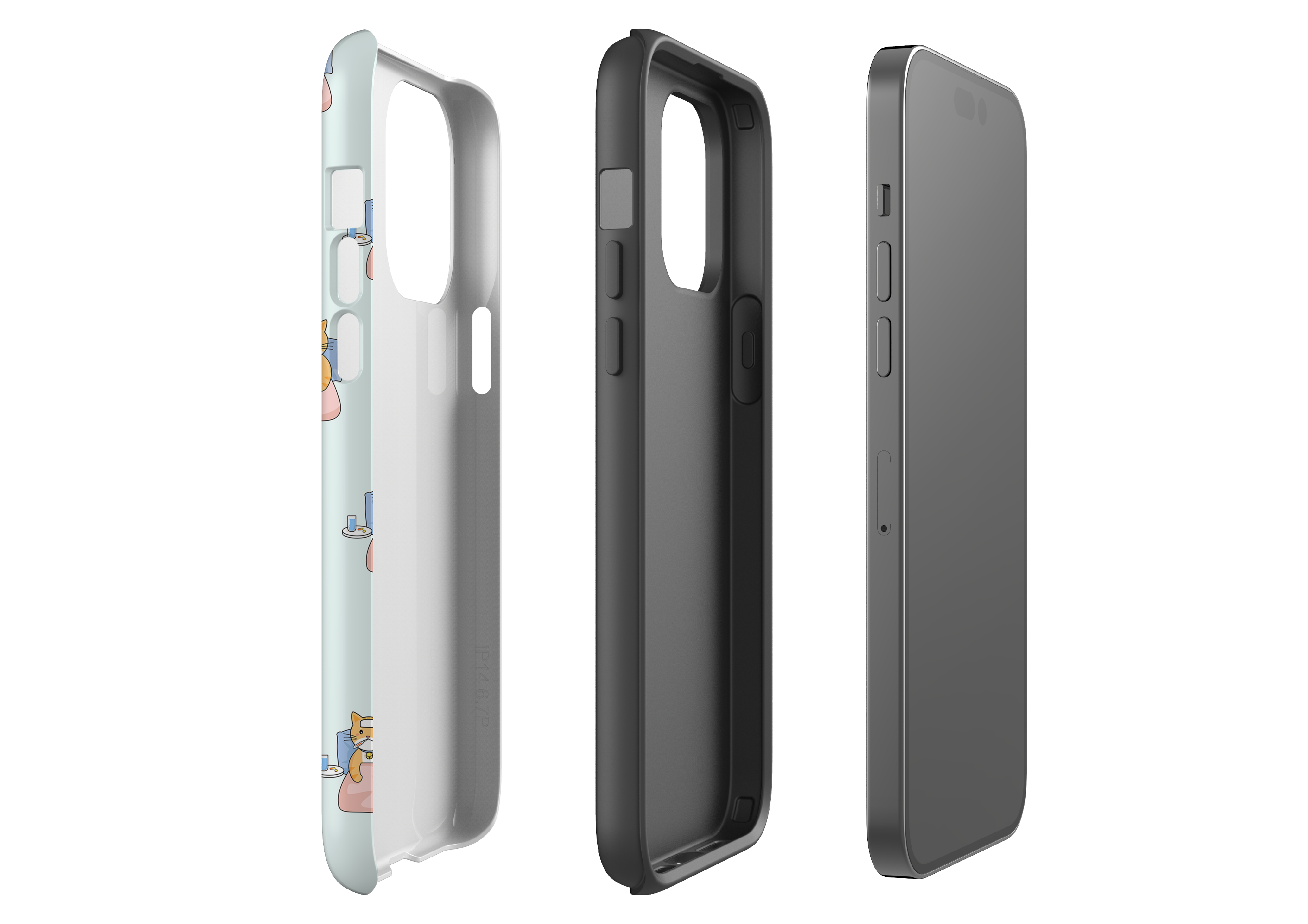 Cozy Cat Case - iPhone 14 Series