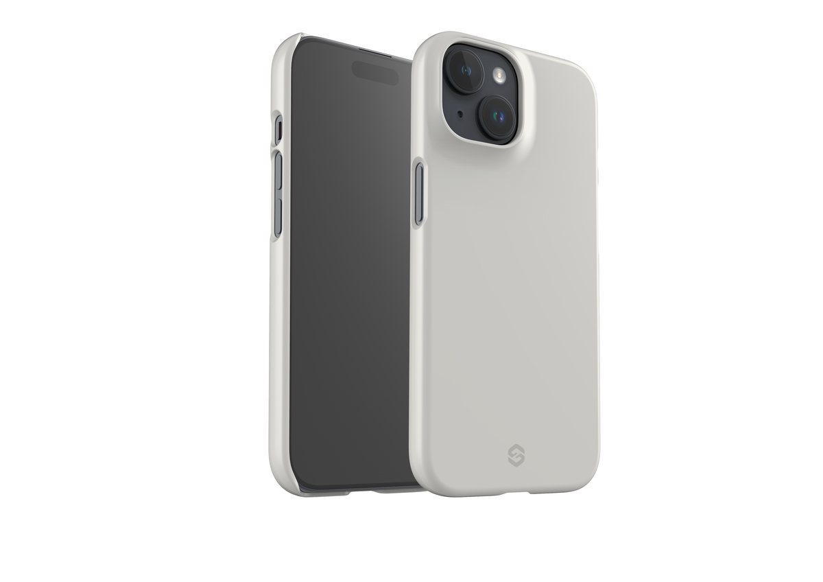 Frosty White Snap Case in Gloss - iPhone 15 Series