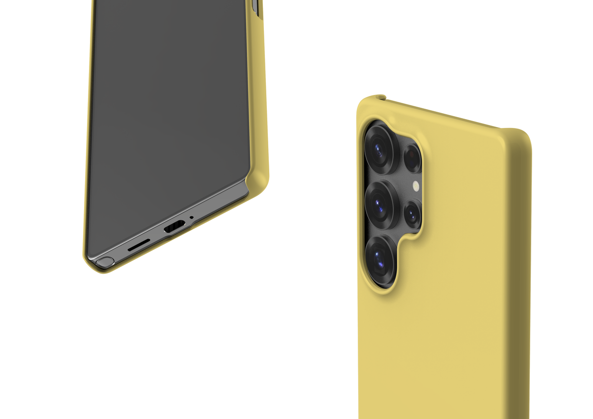 Mellow Yellow Snap Case in Gloss - Samsung Galaxy S25 Series