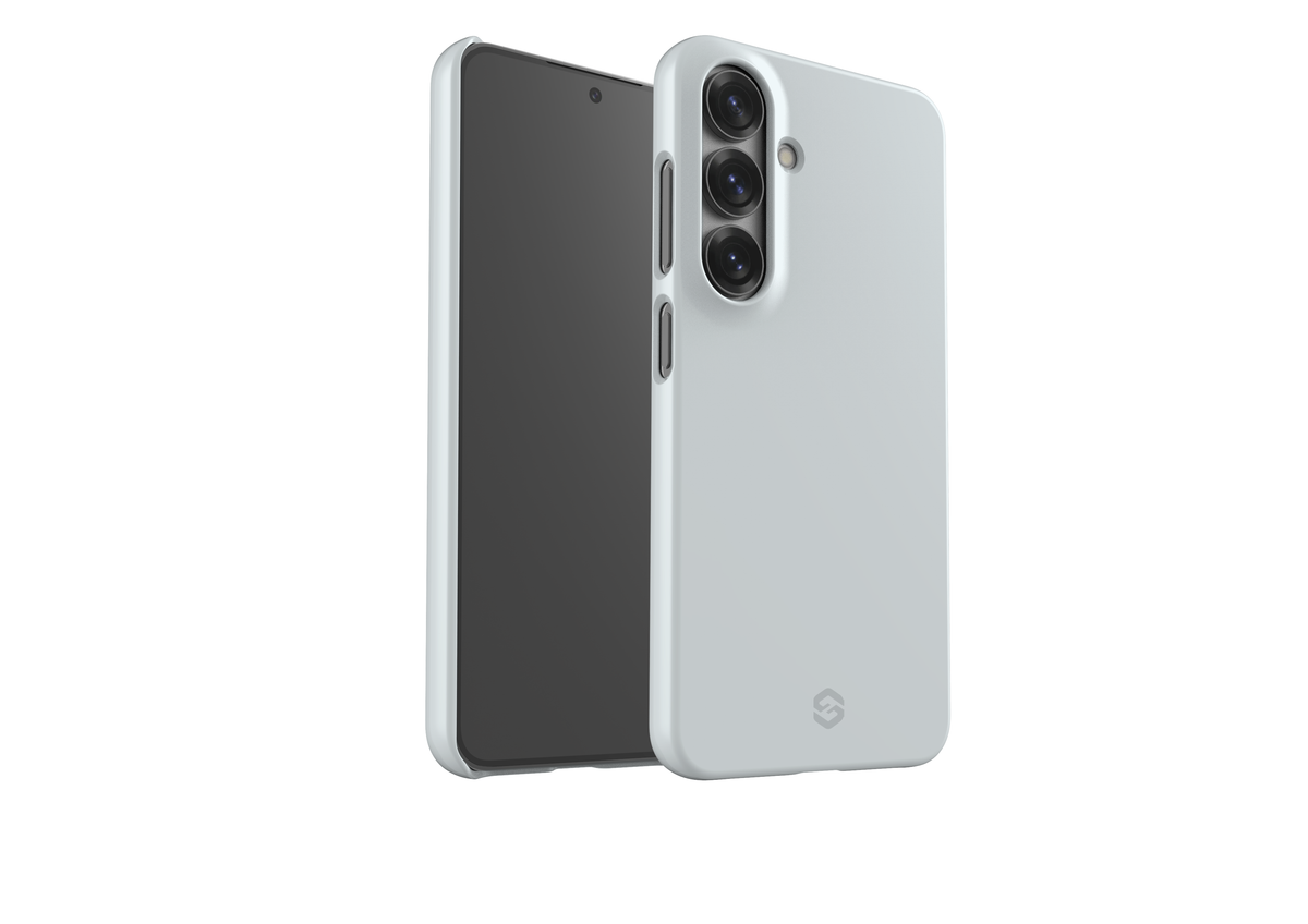 Frosty White Snap Case in Gloss - Samsung Galaxy S25 Series