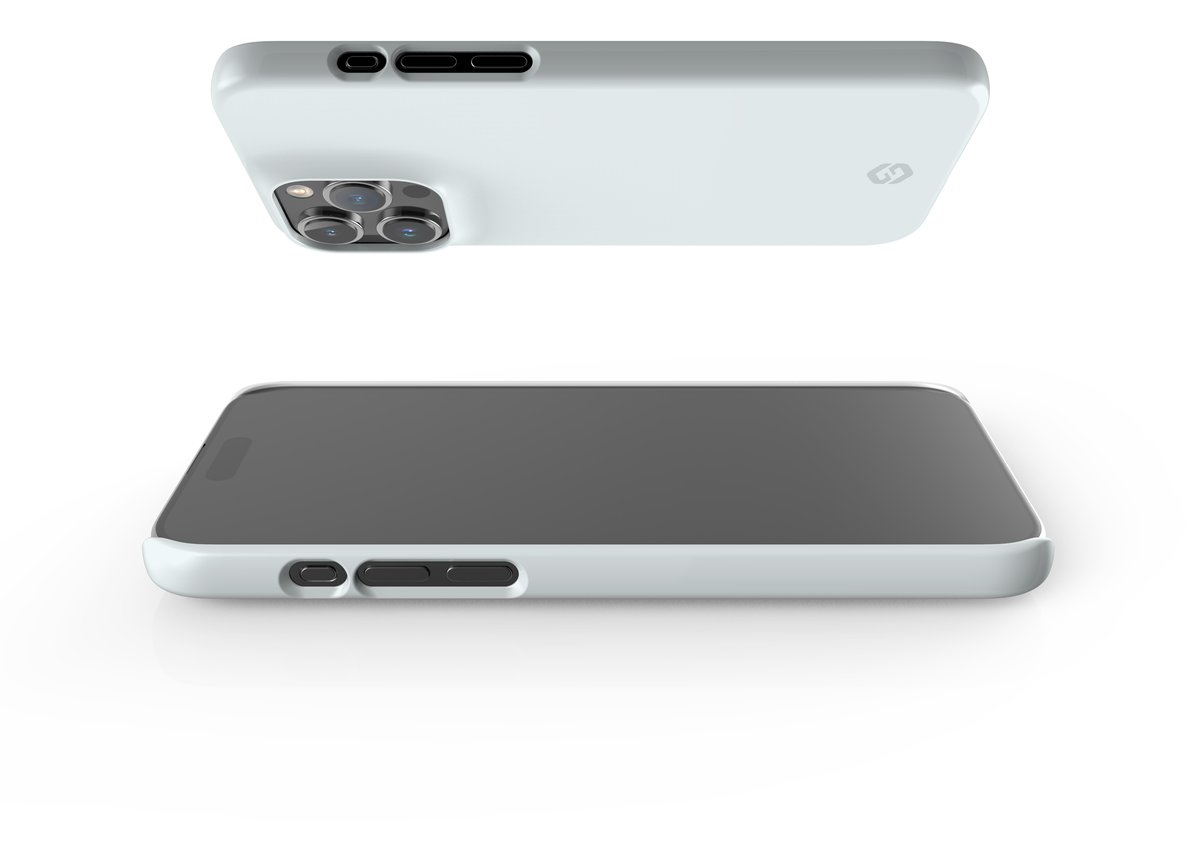 Frosty White Snap Case in Gloss - iPhone 15 Series