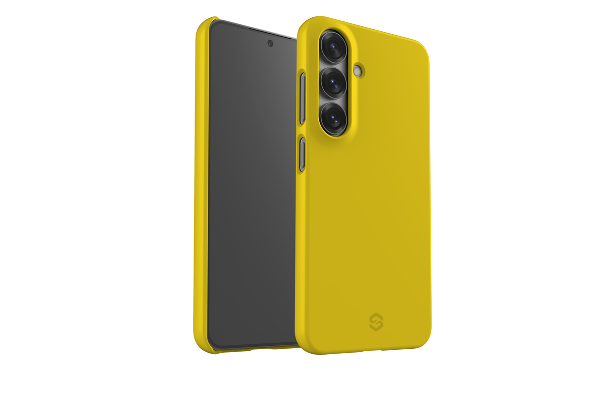 Mellow Yellow Snap Case in Gloss - Samsung Galaxy S25 Series