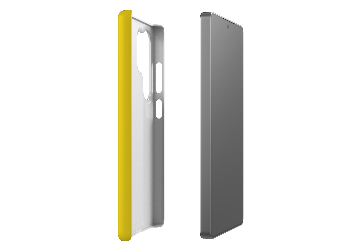 Mellow Yellow Snap Case in Gloss - Samsung Galaxy S25 Series