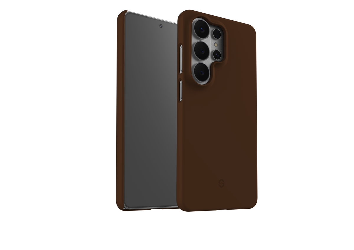 Basic Brown Snap Case in Gloss - Samsung Galaxy S26 Series