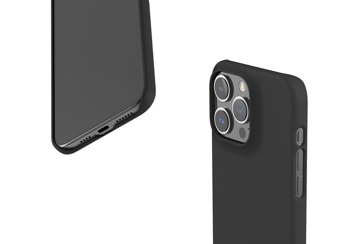 Stormy Grey Snap Case in Gloss - iPhone 15 Series