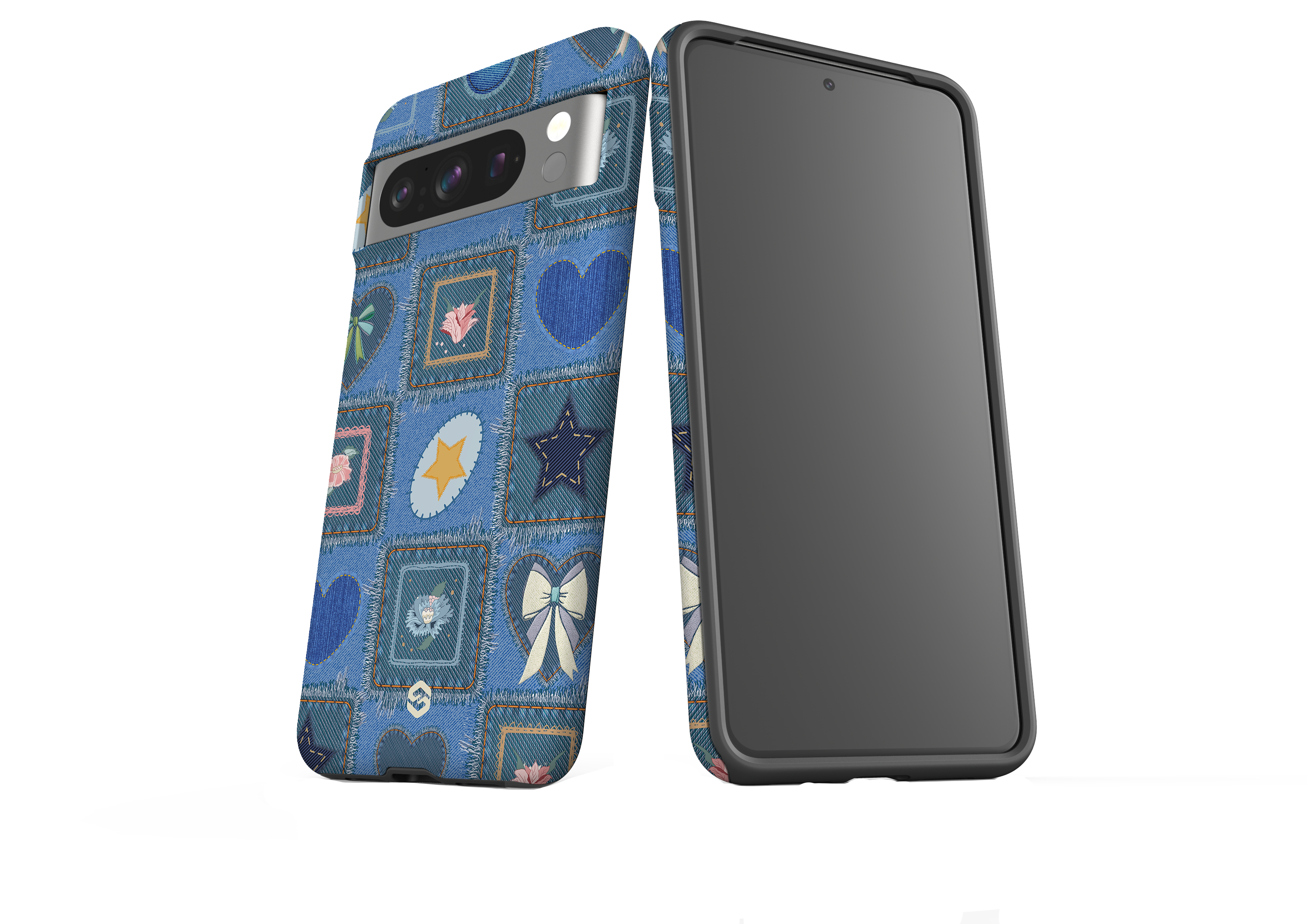 Denim Patchwork Case - Google Pixel Series