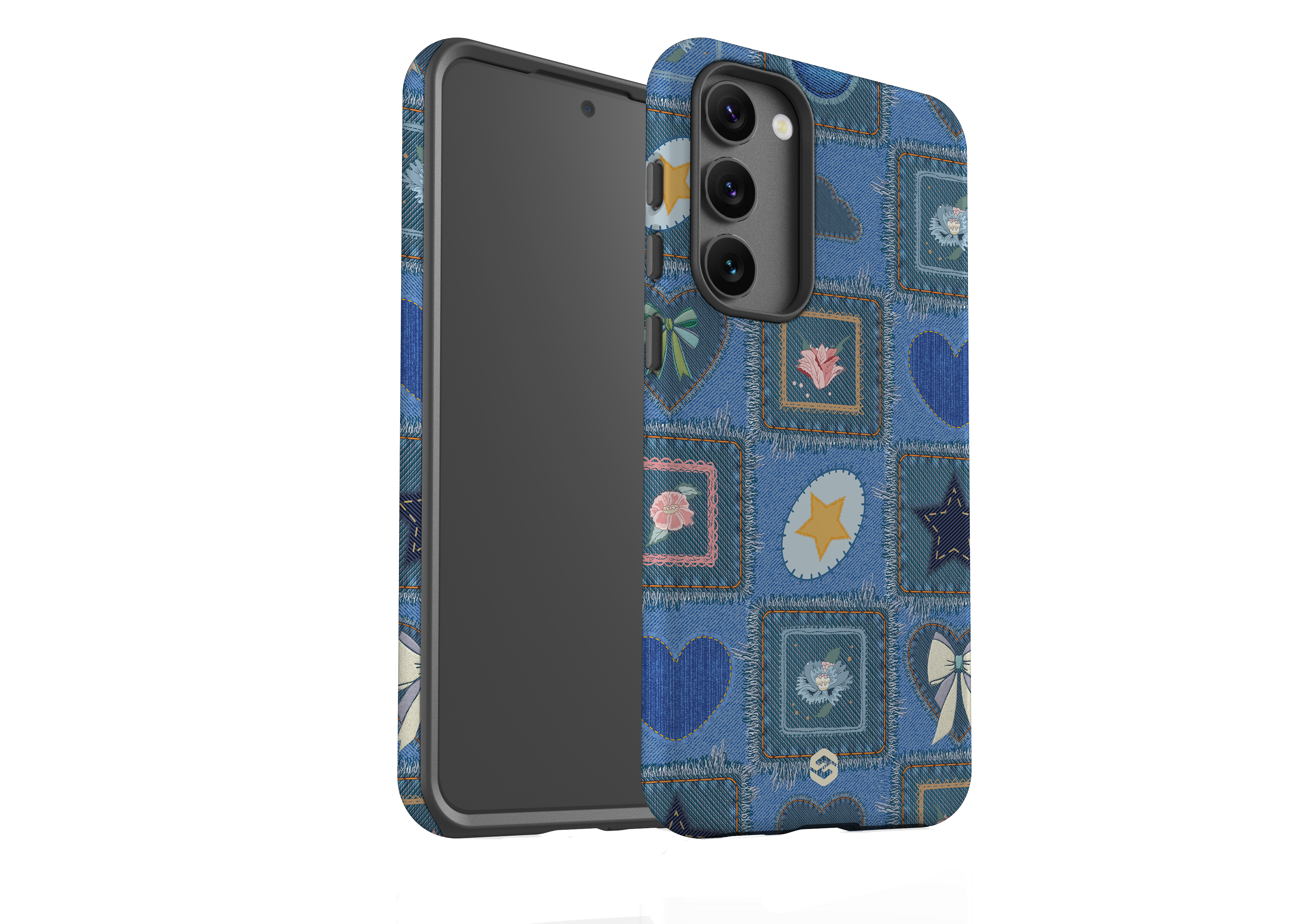 Denim Patchwork Case - Samsung Galaxy S23 Series
