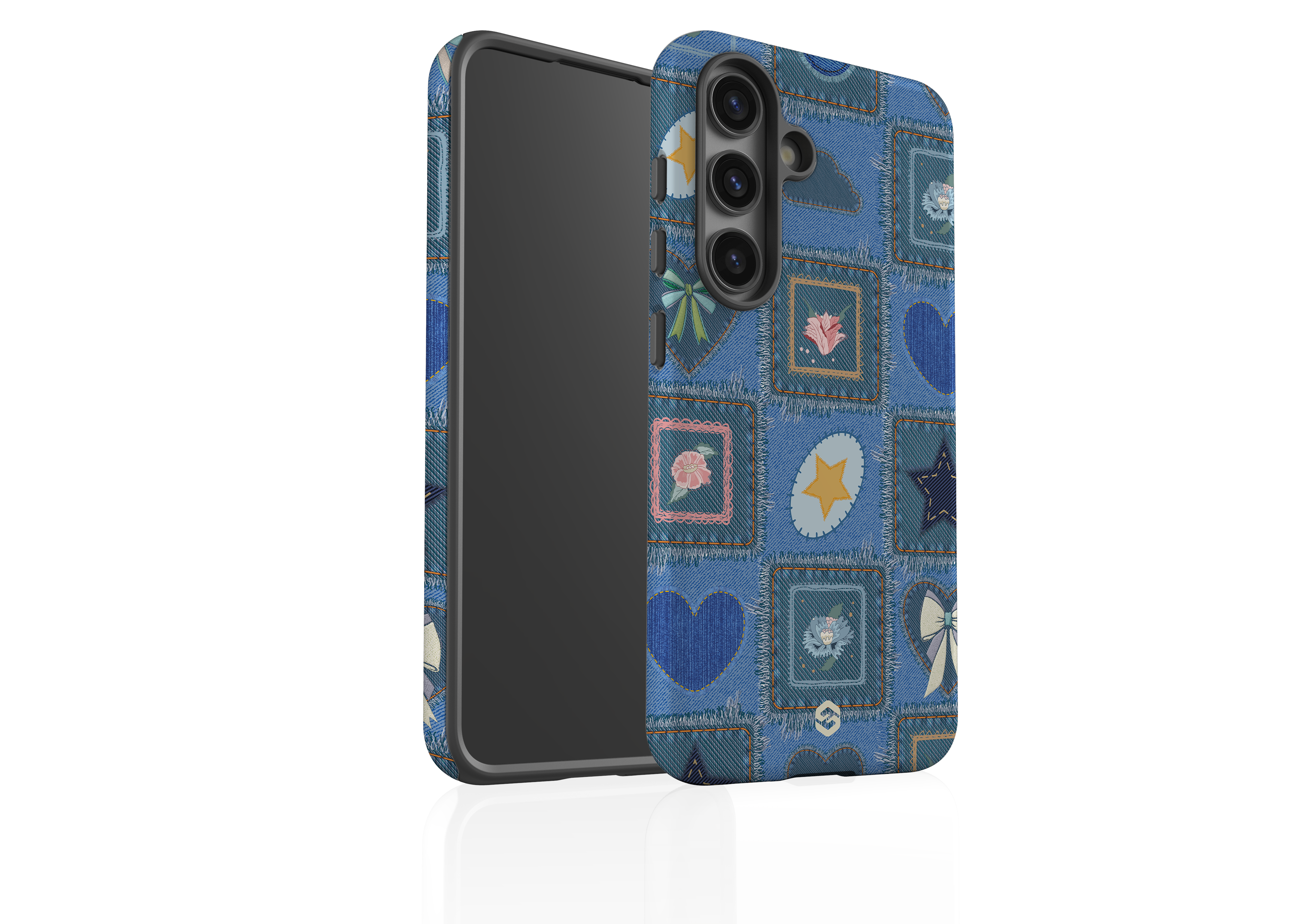 Denim Patchwork Case - Samsung Galaxy S24 Series