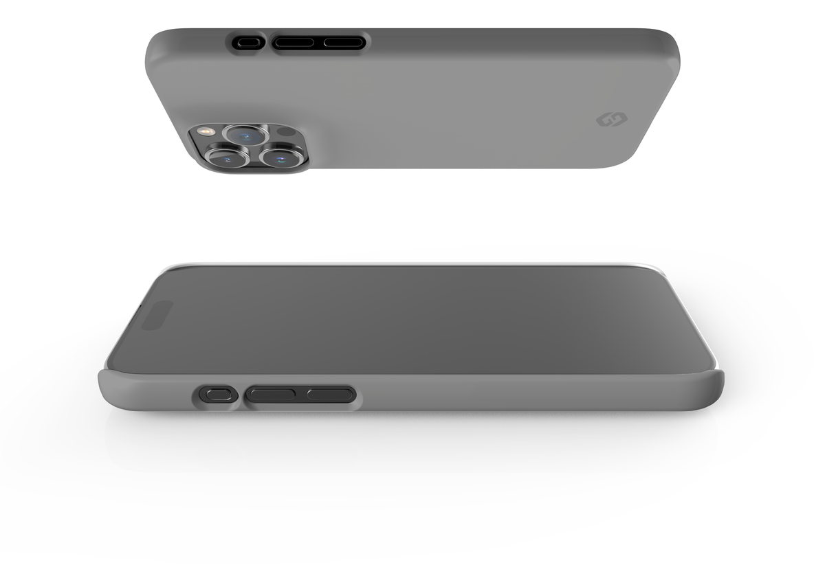 Stormy Grey Snap Case in Gloss - iPhone 15 Series