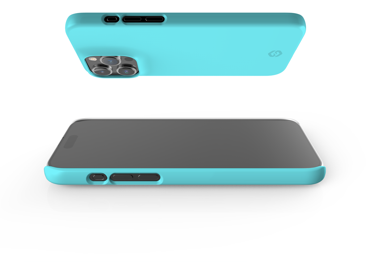 Blissful Blue Snap Case in Gloss - iPhone 15 Series