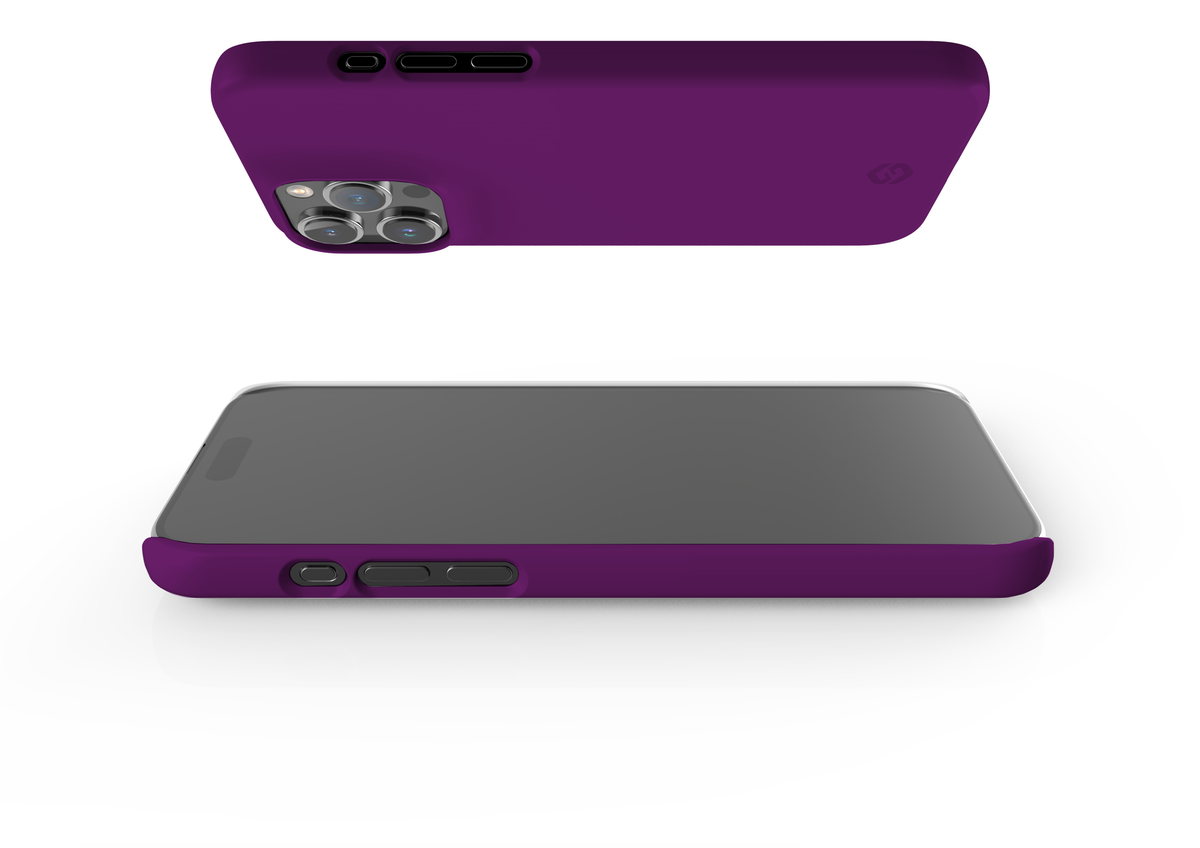 Vivid Violet Snap Case in Gloss - iPhone 15 Series