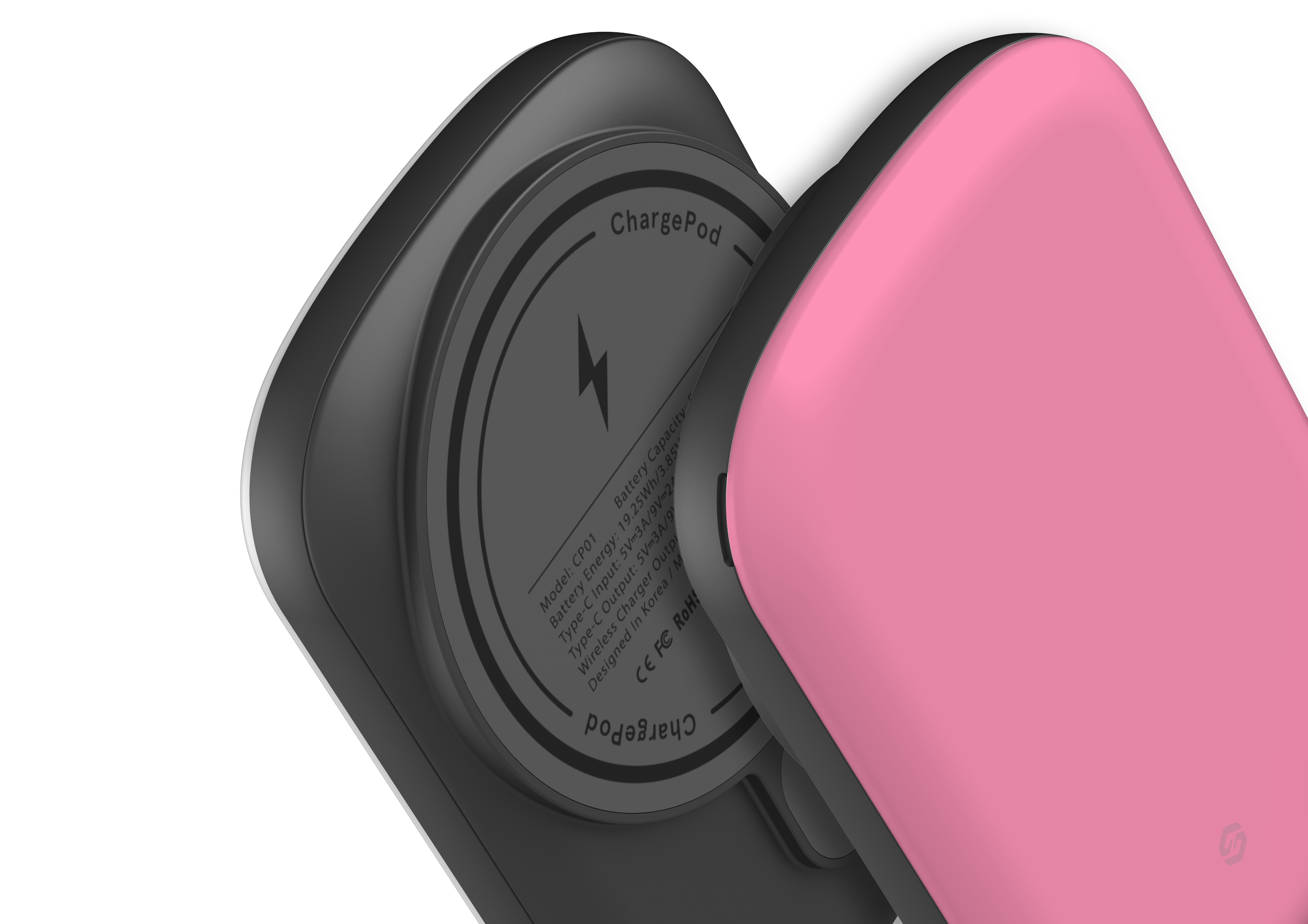 Playful Pink MagSafe Power Bank