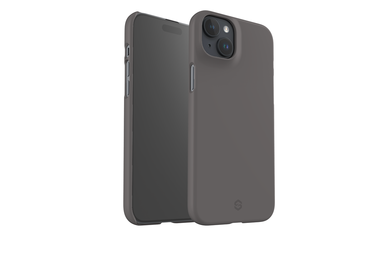Stormy Grey Snap Case in Gloss - iPhone 15 Series