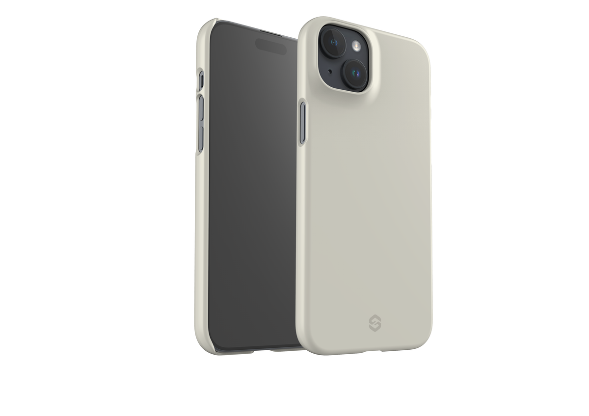 Frosty White Snap Case in Gloss - iPhone 15 Series