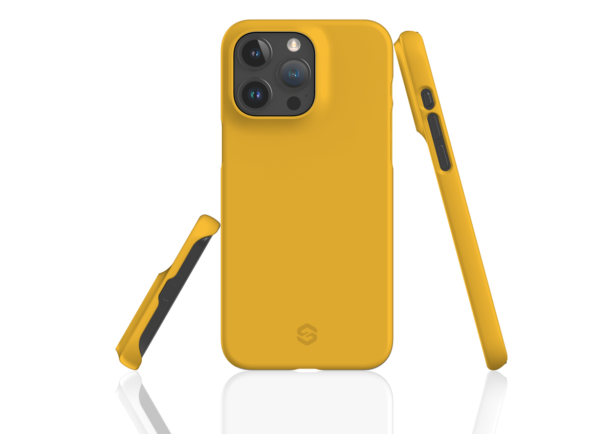 Mellow Yellow Snap Case in Gloss - iPhone 15 Series