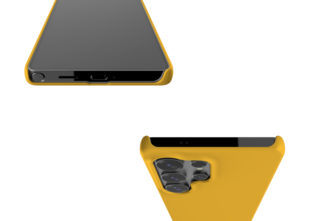 Mellow Yellow Snap Case in Gloss - Samsung Galaxy S25 Series