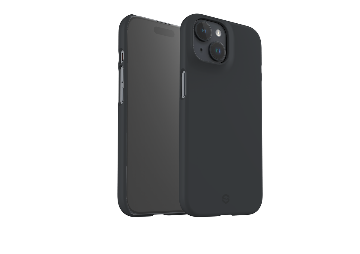 Stormy Grey Snap Case in Gloss - iPhone 15 Series