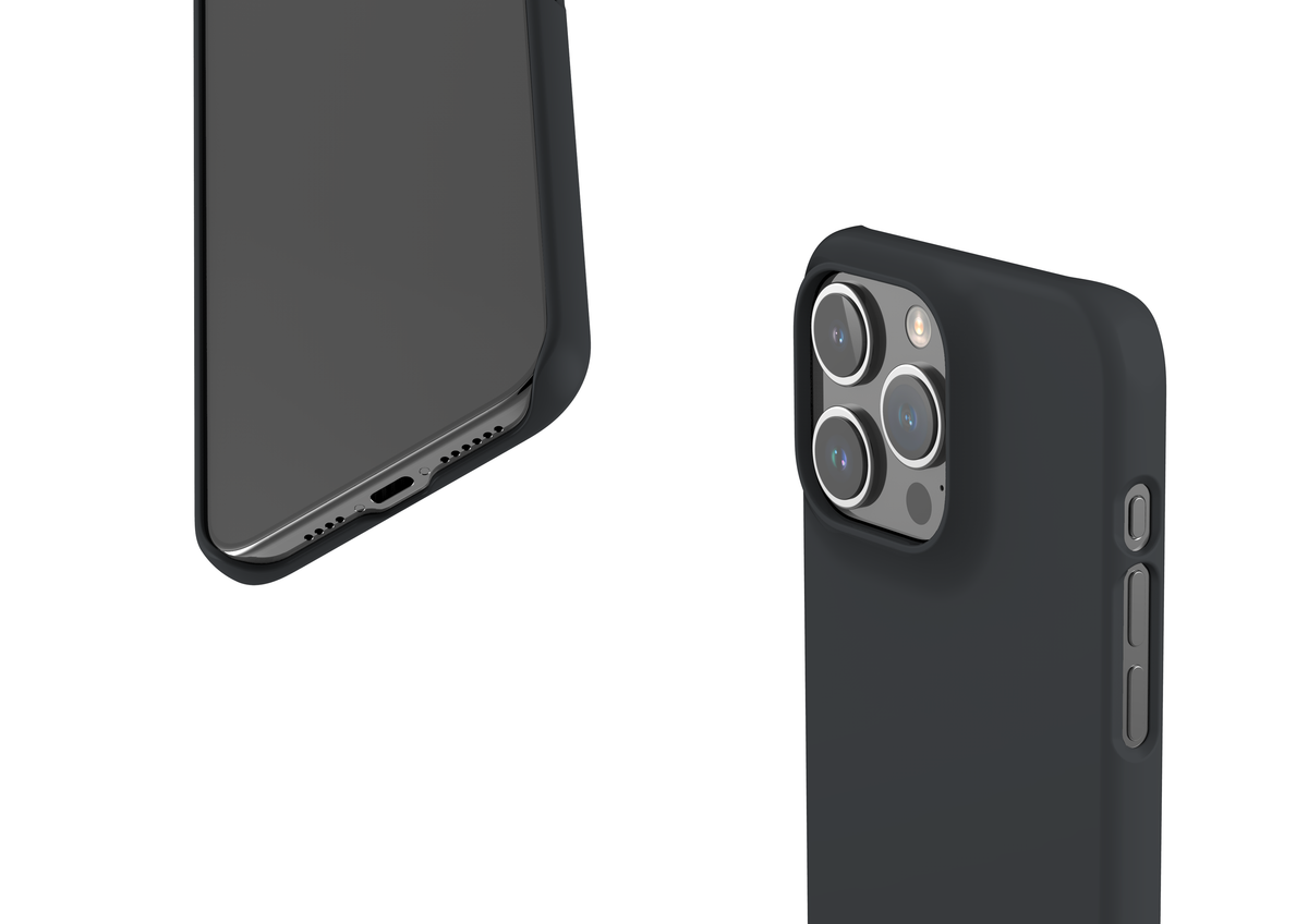 Stormy Grey Snap Case in Gloss - iPhone 15 Series
