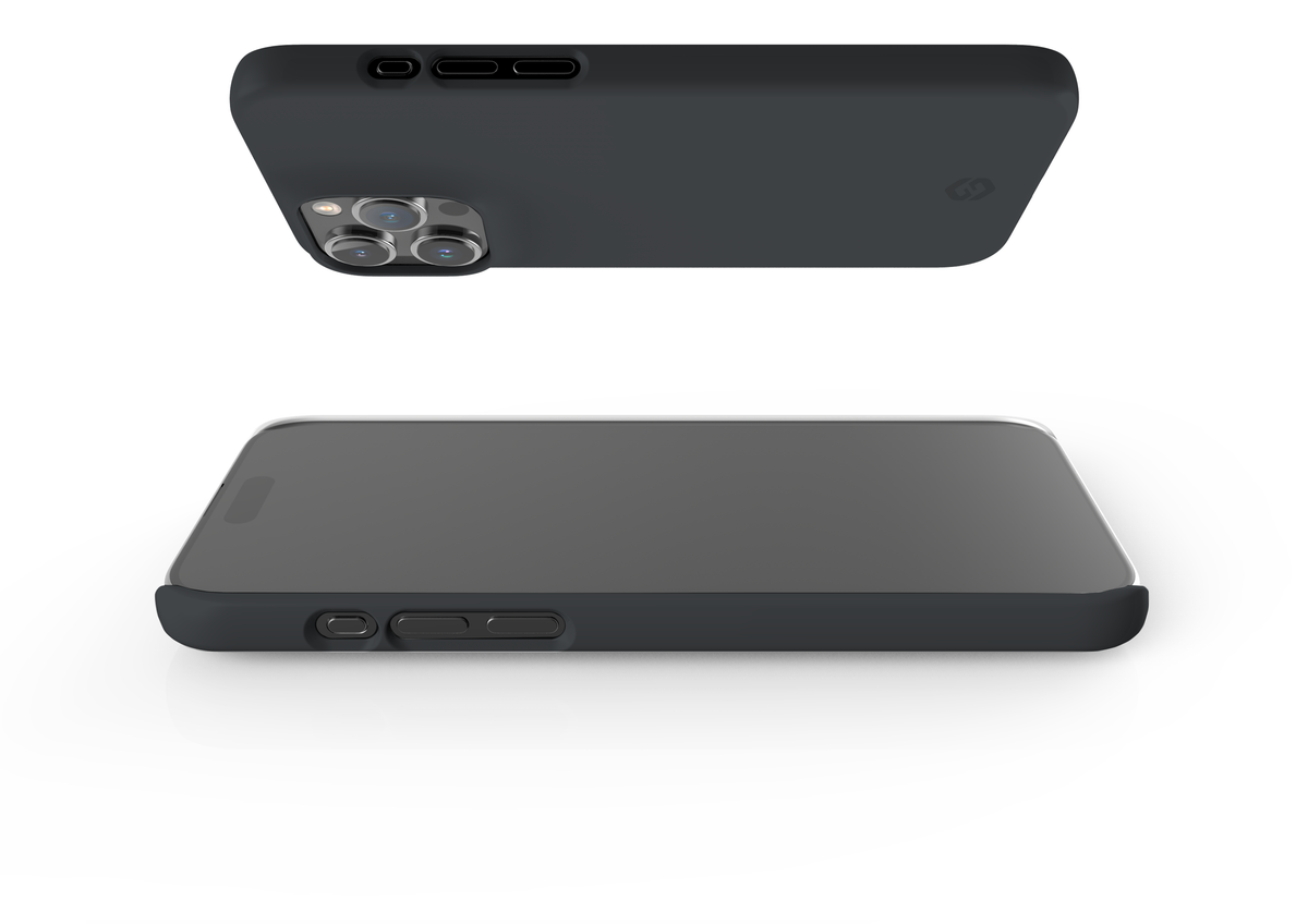 Stormy Grey Snap Case in Gloss - iPhone 15 Series