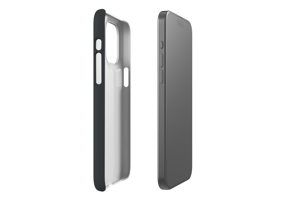 Stormy Grey Snap Case in Gloss - iPhone 15 Series