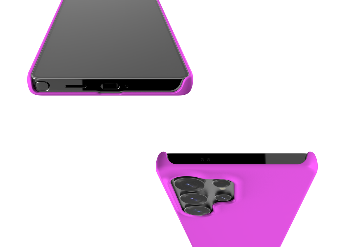 Playful Pink Snap Case in Gloss - Samsung Galaxy S25 Series