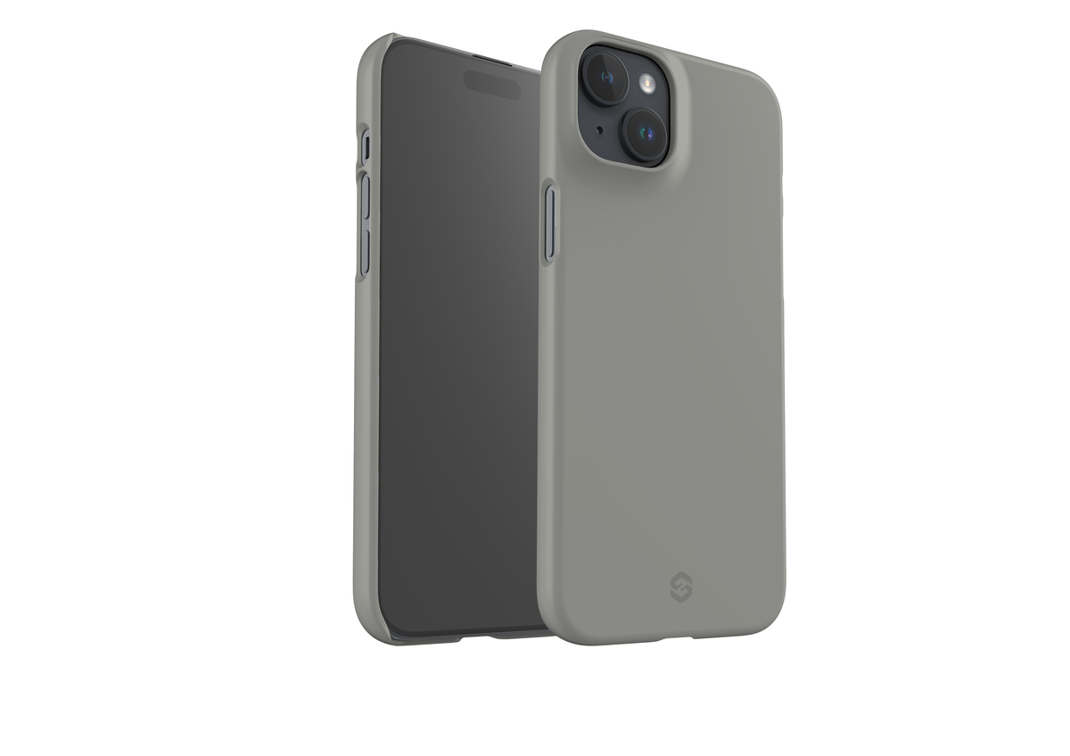 Stormy Grey Snap Case in Gloss - iPhone 15 Series