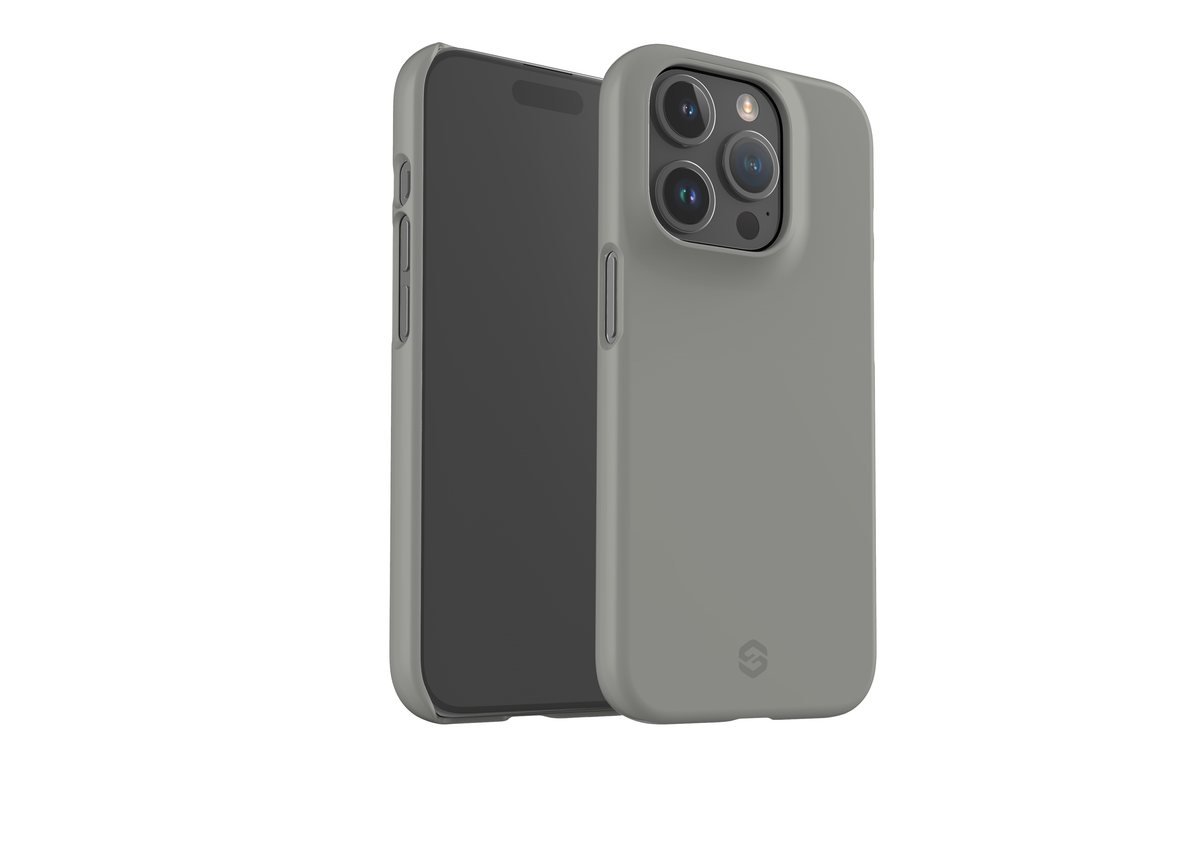 Stormy Grey Snap Case in Gloss - iPhone 15 Series