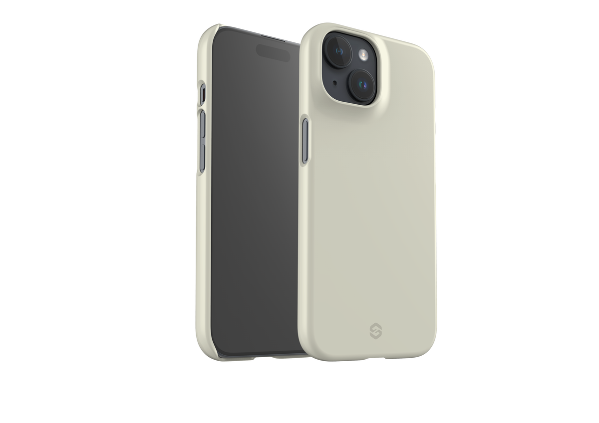 Frosty White Snap Case in Gloss - iPhone 15 Series