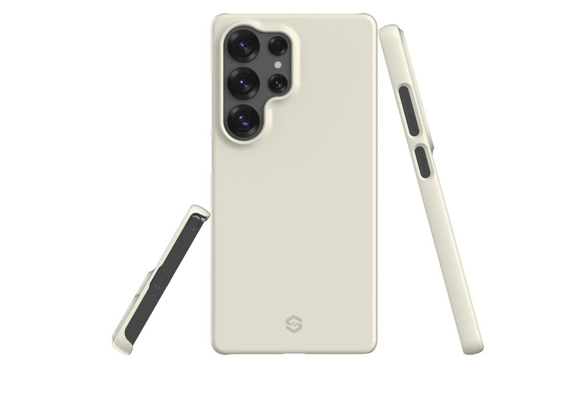 Frosty White Snap Case in Gloss - Samsung Galaxy S25 Series