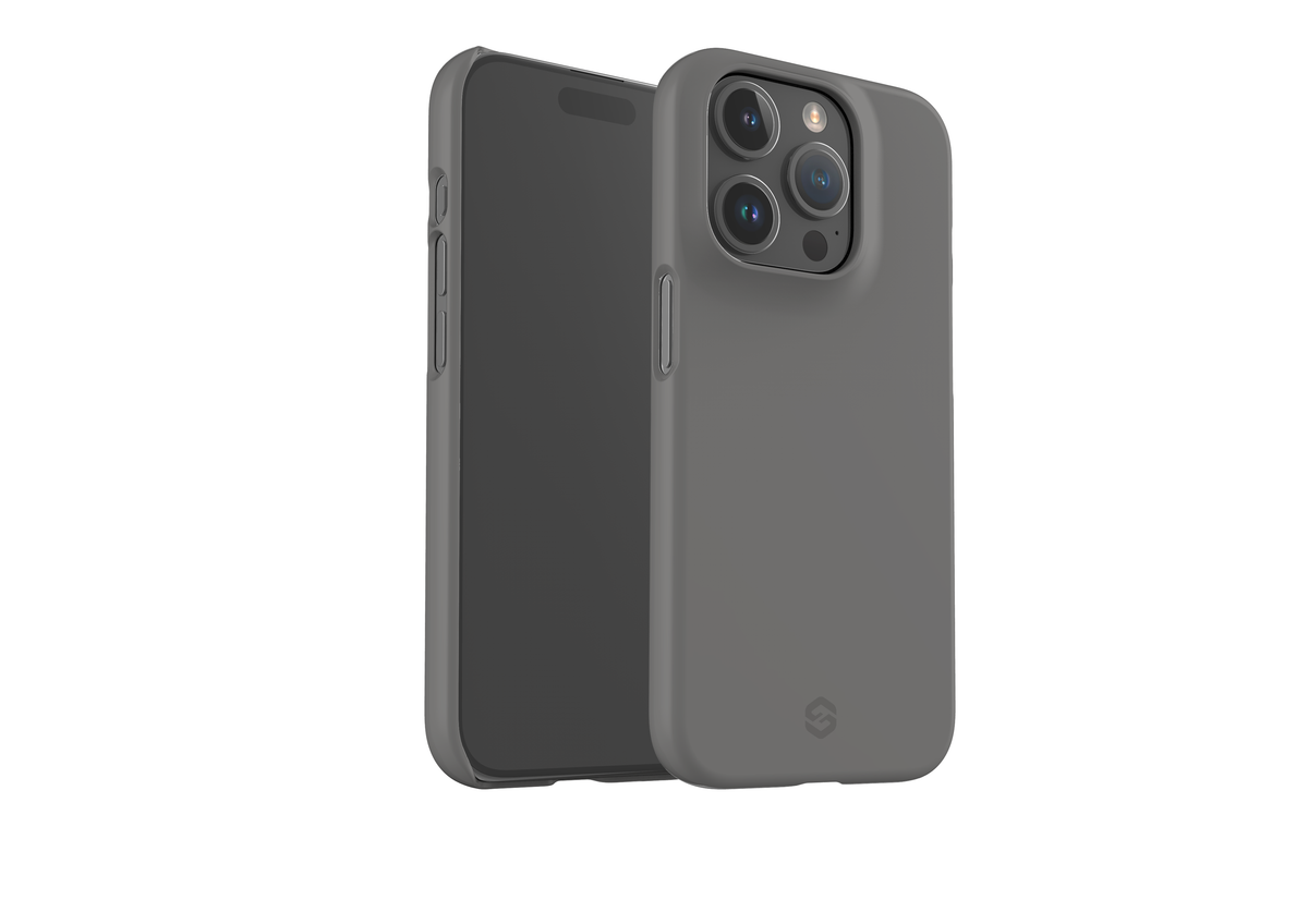 Stormy Grey Snap Case in Gloss - iPhone 15 Series