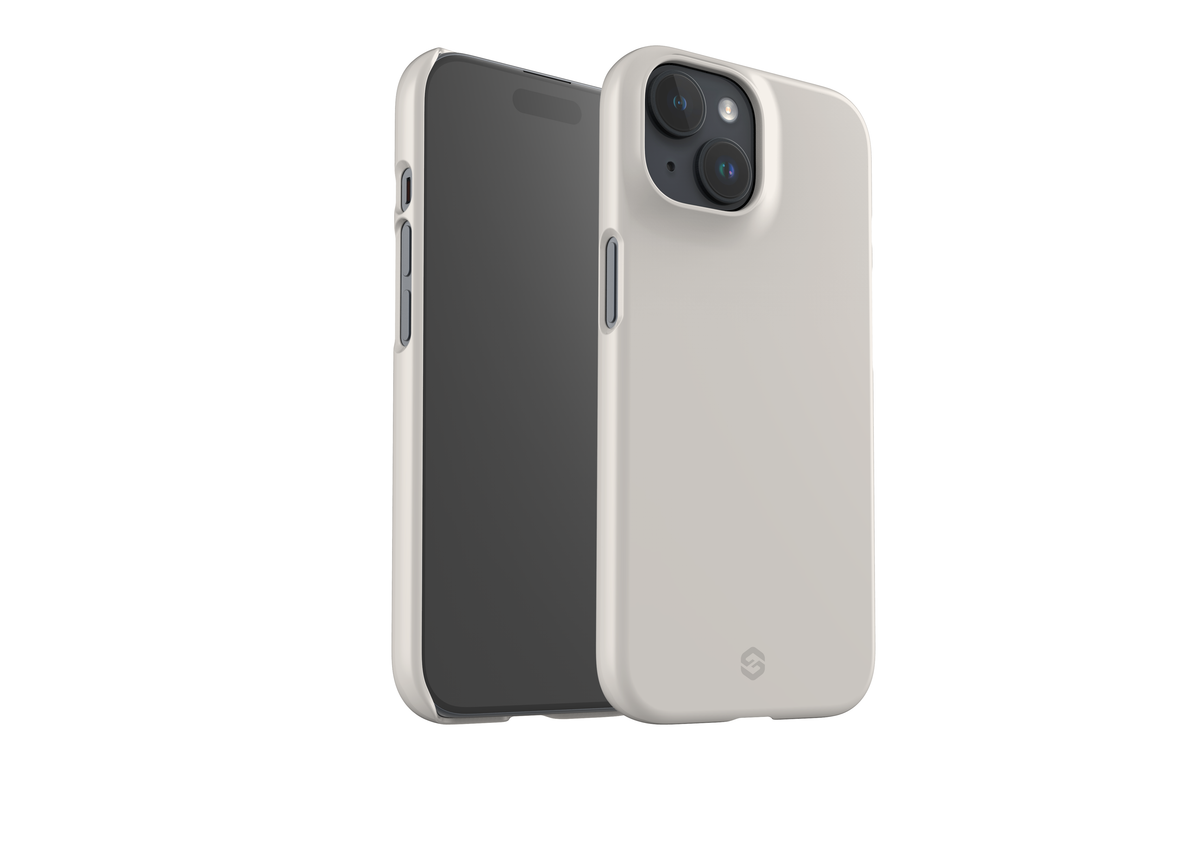 Frosty White Snap Case in Gloss - iPhone 15 Series