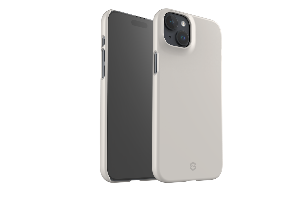 Frosty White Snap Case in Gloss - iPhone 15 Series