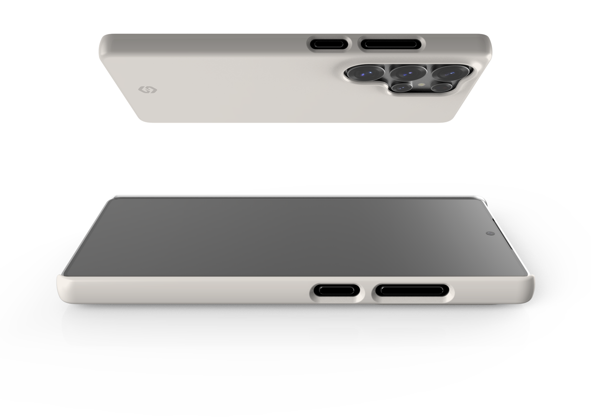 Frosty White Snap Case in Gloss - Samsung Galaxy S25 Series
