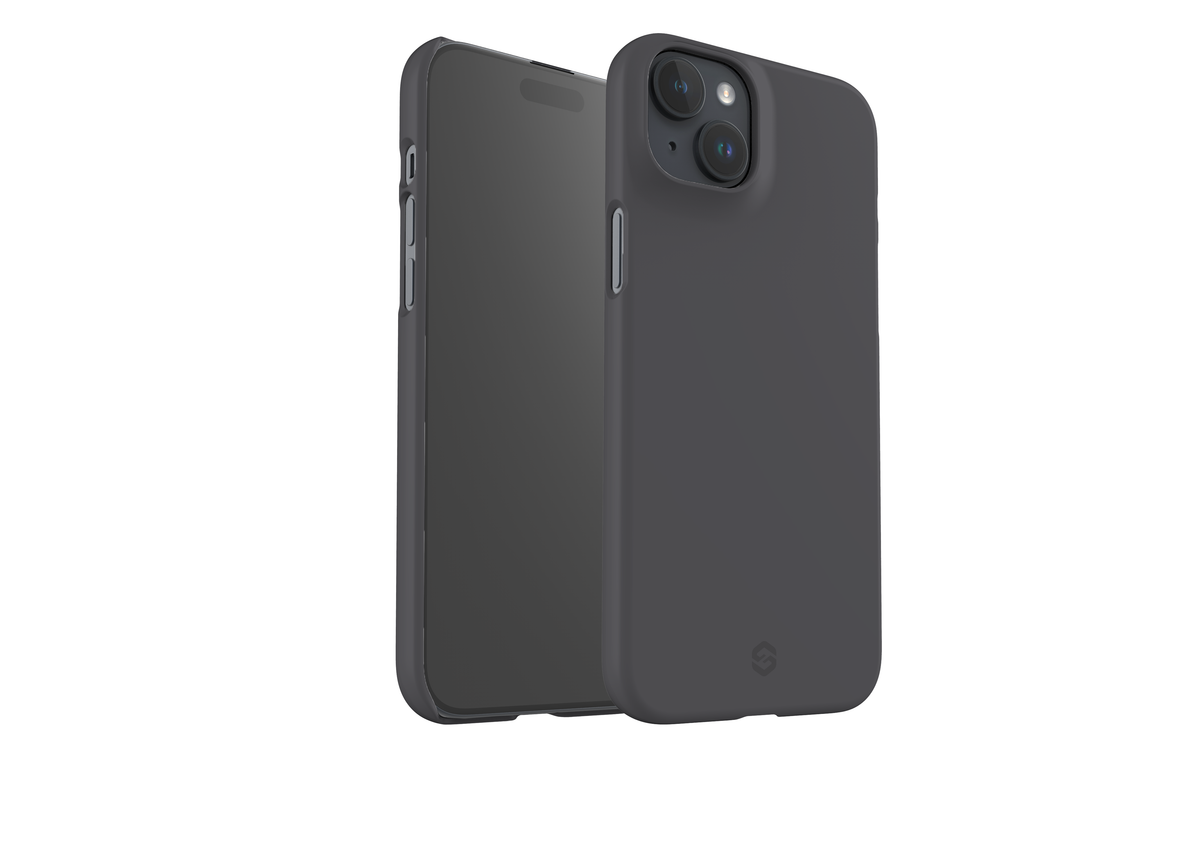 Stormy Grey Snap Case in Gloss - iPhone 15 Series