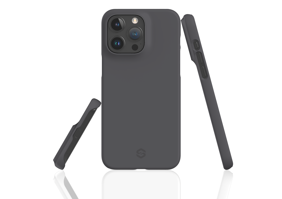 Stormy Grey Snap Case in Gloss - iPhone 15 Series