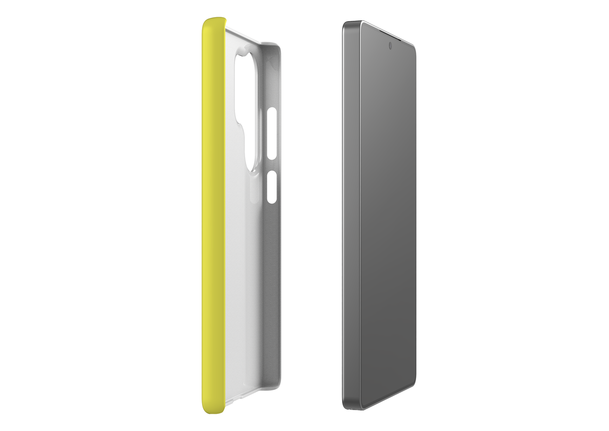 Mellow Yellow Snap Case in Gloss - Samsung Galaxy S25 Series