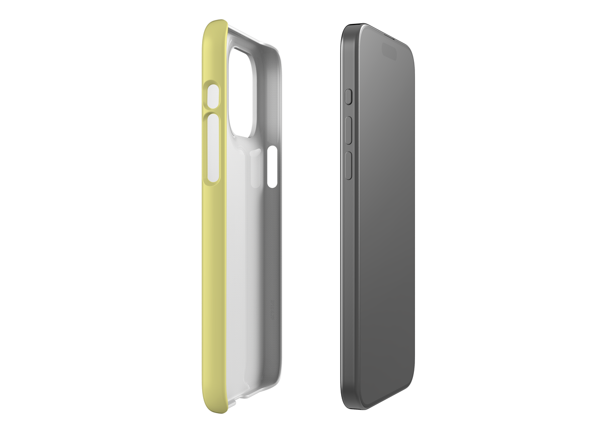 Mellow Yellow Snap Case in Gloss - iPhone 15 Series